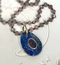 Charger l'image dans la galerie, Collier Babylone Lapis-Lazuli