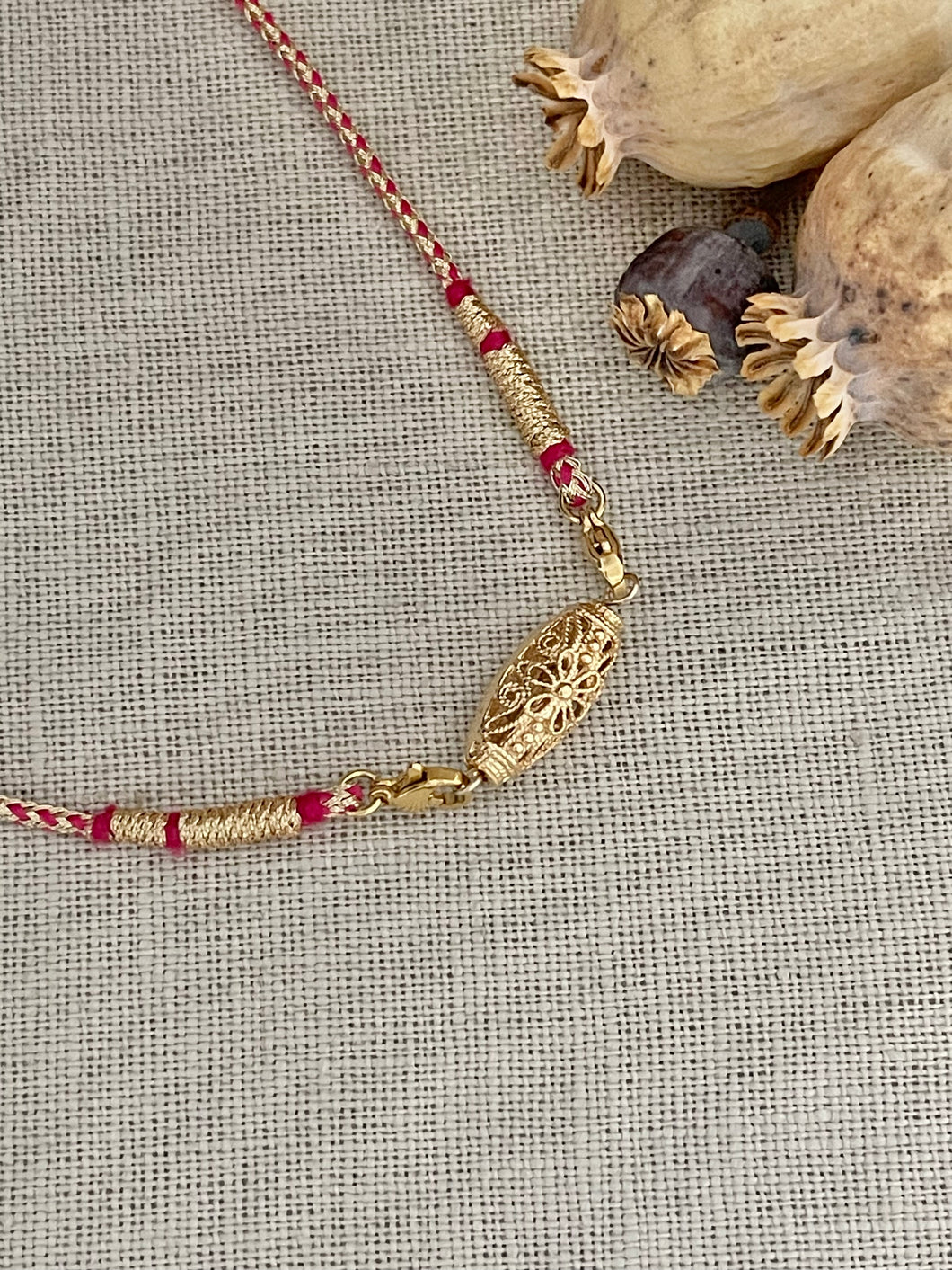 Collier Lisboa corail