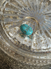 Charger l&#39;image dans la galerie, Bague Scarabée turquoise
