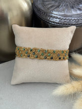 Charger l&#39;image dans la galerie, Bracelet Inca rubis zoïsites
